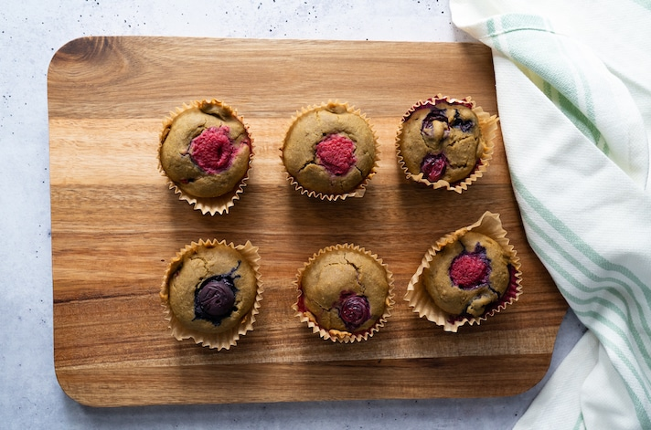 Vivienne's Almond Muffins with Himalayan Tartary Buckwheat Flour