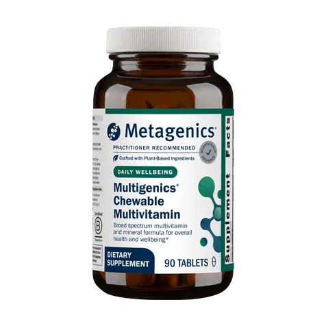 Multigenics® Chewable Multivitamin Orange 90 T  Metagenics