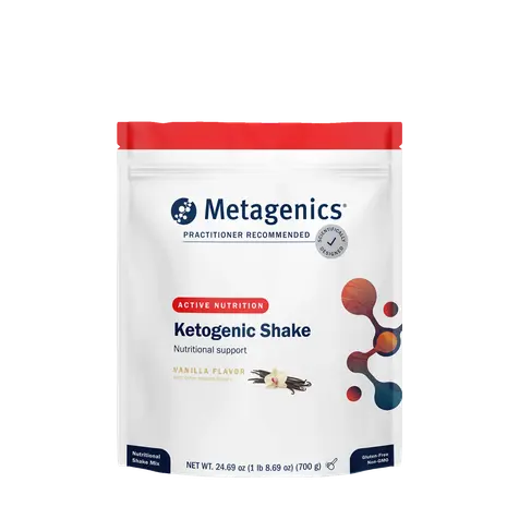 Ketogenic Shake Vanilla & Chocolate 14 Servings Metagenics