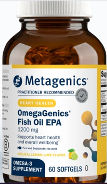OmegaGenics Fish Oil EPA 1200 mg 60 SG Metagenics 8