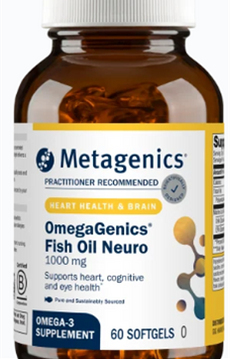 OmegaGenics Fish Oil Neuro 1000 mg 60 SG Metagenics