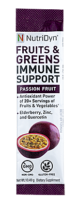 Fruits & Greens Immune Support TO GO Packets ND 7-22