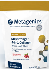 StayStrong+ 4-in-1 Collagen Whole Body Chew (30 Soft Chews) Metagenics