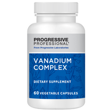 Vanadium Complex 60 Vegetable Capsules Progressive Laboratories PL