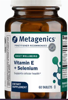 Vitamin E + Selenium 60 T—Formerly E-400 Selenium™ Metagenics