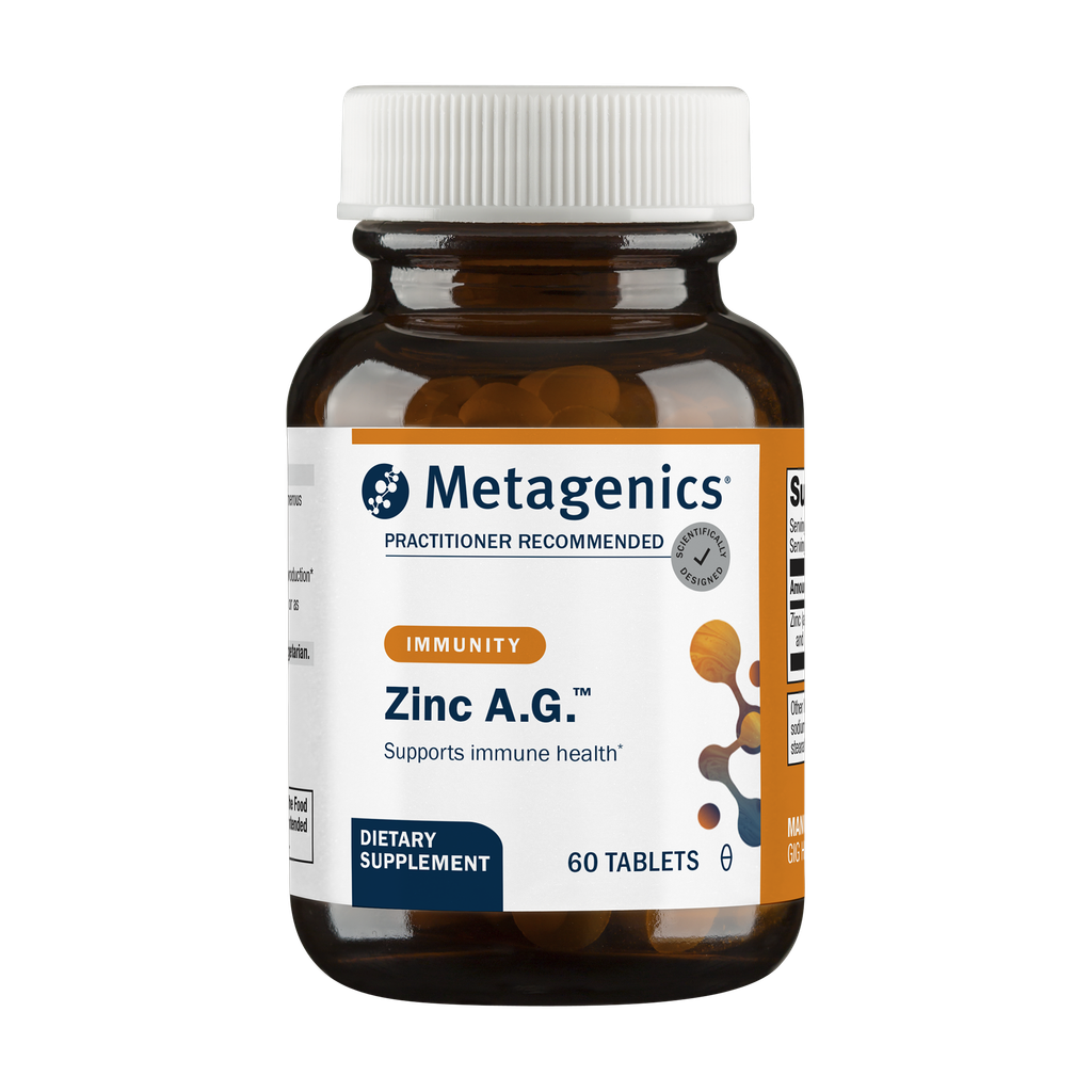 Zinc A.G.™ 60 T and 180 T Metagenics
