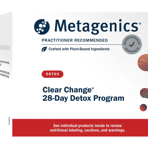 Clear Change 28-Day Detox Program with UltraClear Renew Metagenics 8