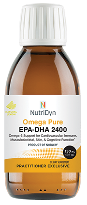 Omega Pure® EPA-DHA 2400 Liquid Lemon (30 servings) ND