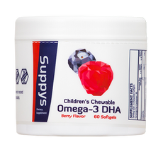 Suppys Omega-3 DHA Chewable Softgels